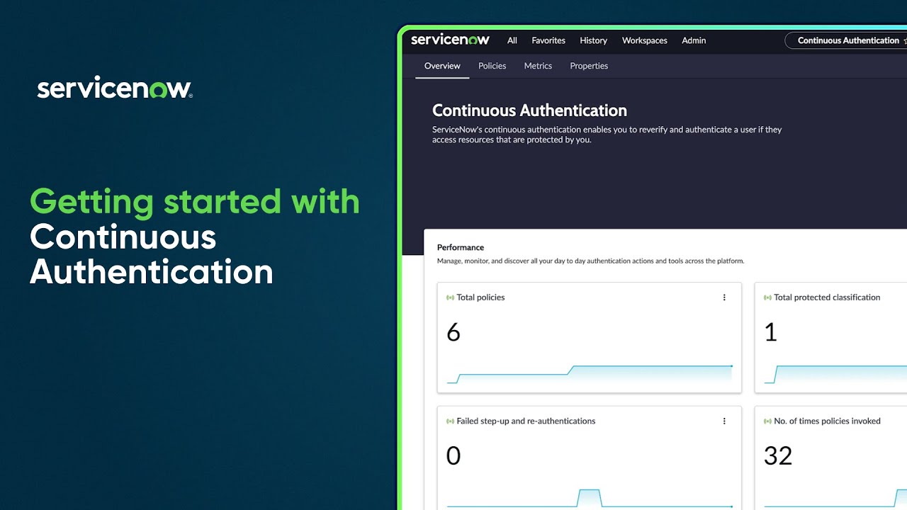 Getting started with Continuous Authentication