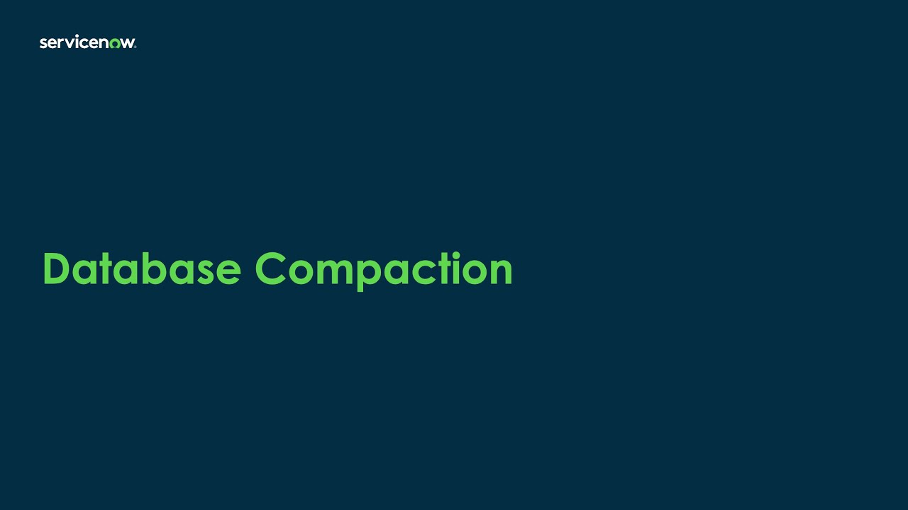 Database Compaction