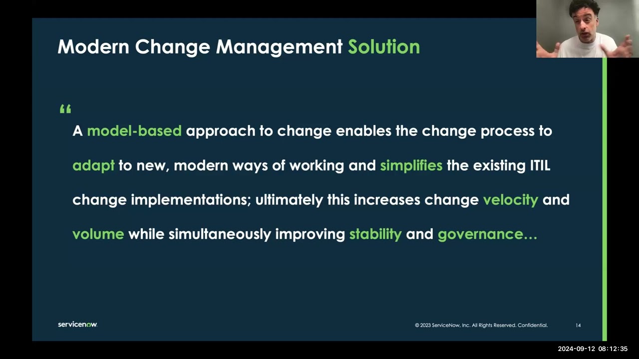 SOW Launch & Learn Series Adopting Change Models & Policies in Service Operations Workspace
