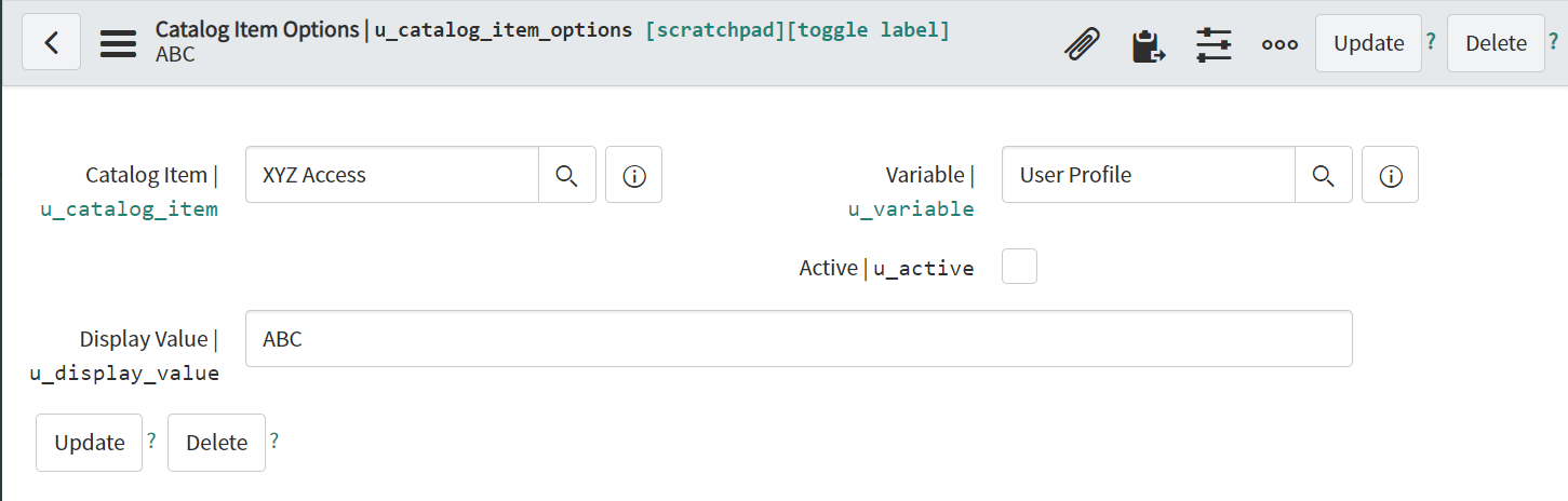 Catalog Item Design - Static choices vs Dynamic references