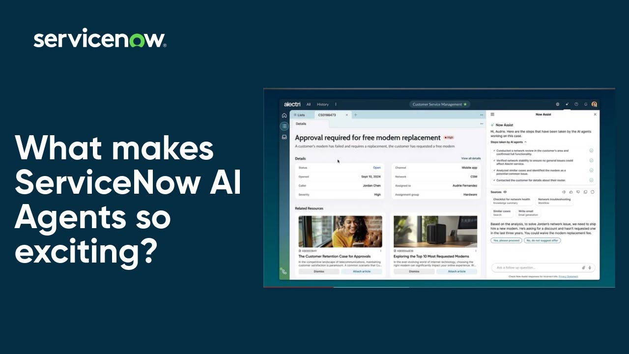 What makes ServiceNow AI Agents so exciting?