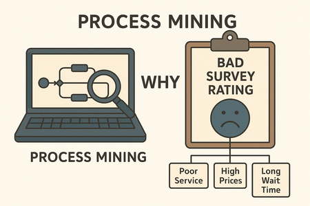 ServiceNow Process Mining uncovers causes of bad survey ratings