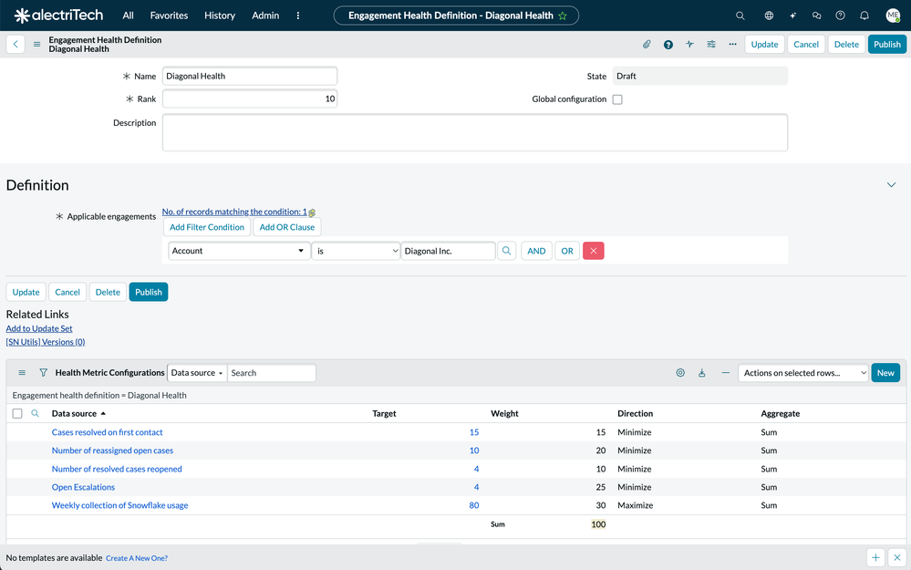 Contextual Color Bands in Account Lifecycle Events