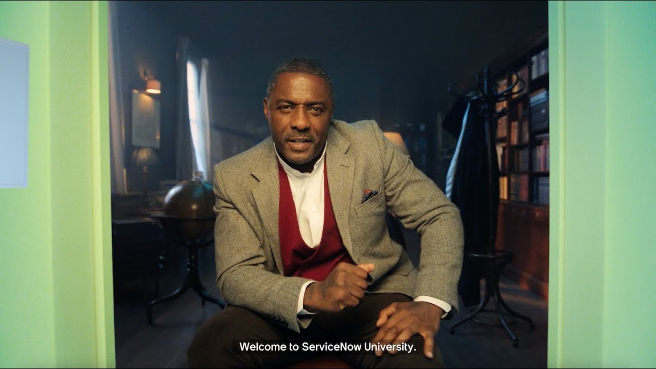 Professor Idris is in, Welcome to ServiceNow University