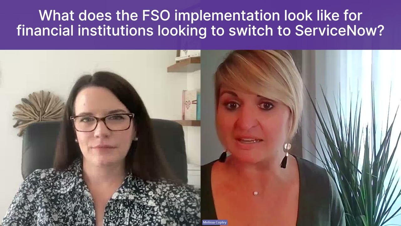 Financial Service Operations NewRocket —  FSO implementation