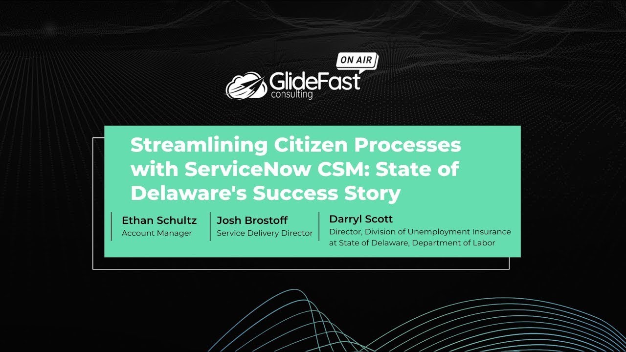Streamline Citizen Processes with ServiceNow CSM: Customer Workflows
