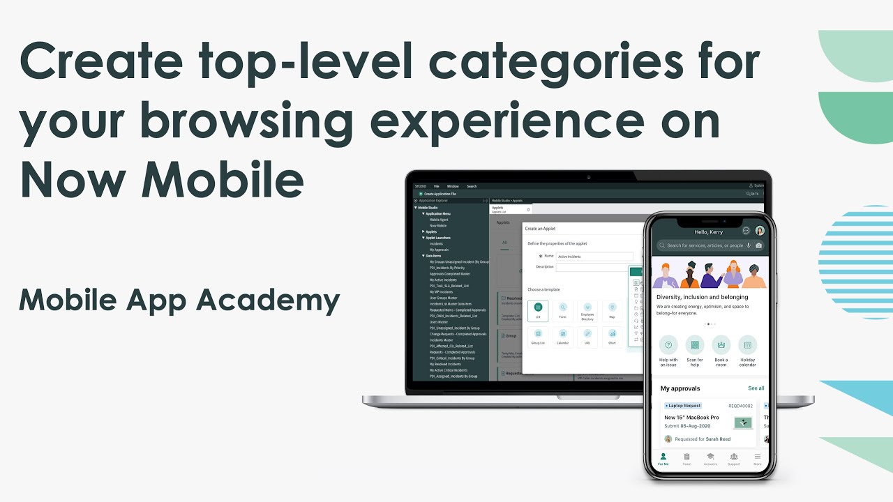 Mobile App Academy: Create top-level categories for your browsing experience on Now Mobile