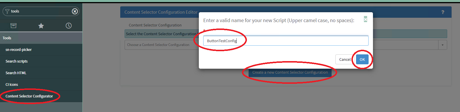 Content Selector Configuration Editor, Part VIII
