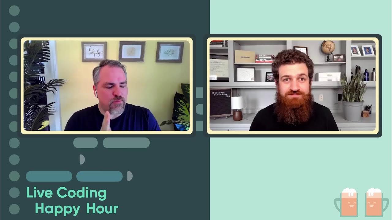 HACKATHON LIVE STREAM - Live Coding Happy Hour for 2021-05-08