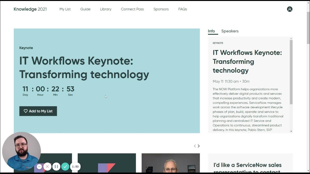Tips for ServiceNow's Knowledge 2021
