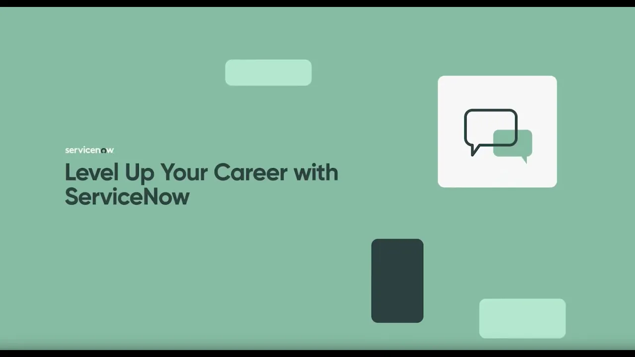 Level Up Your Career with ServiceNow