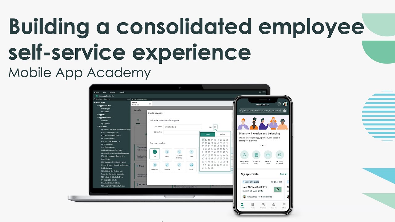 Mobile App Academy: Building a consolidated employee self-service experience