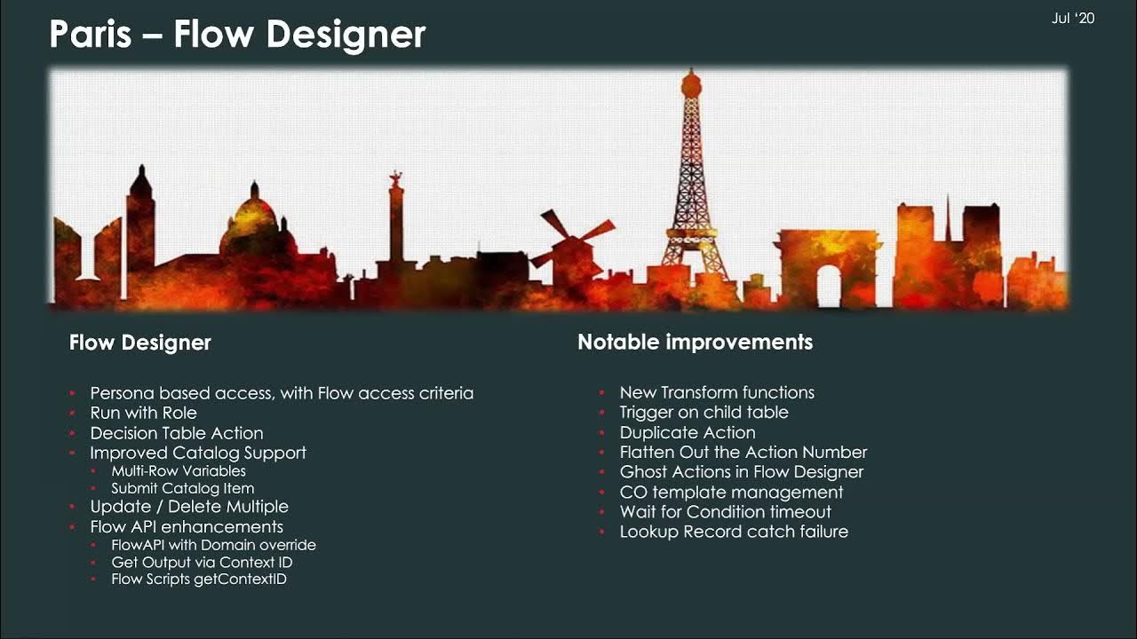 ITBM Office Hour 22   Flow Designer – Paris Functionality Overview