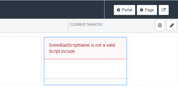 Configurable Data Table Widget Content Selector, Corrected