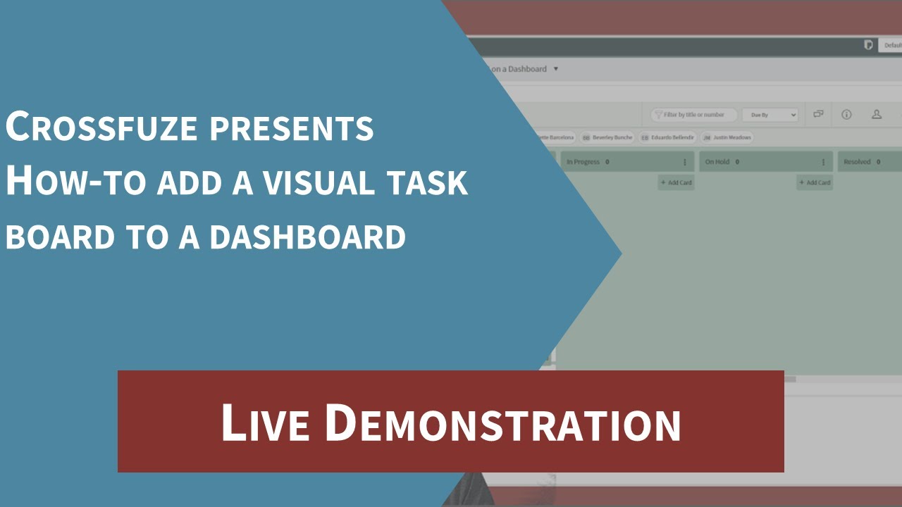 How-To Add a Visual Task Board to a Dashboard in ServiceNow