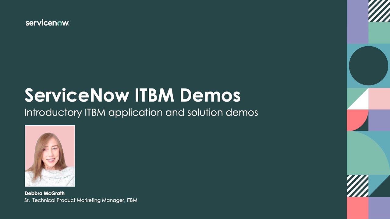 ITBMdemos Playlist Overview