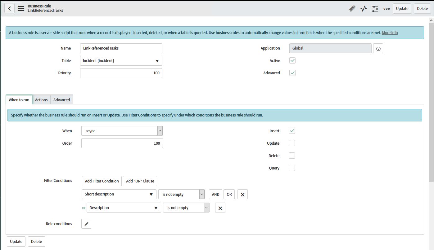 Automatically Link Referenced Tasks