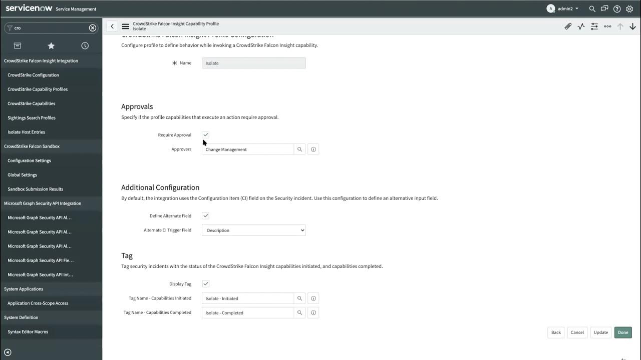 CrowdStrike Falcon Insight Integration