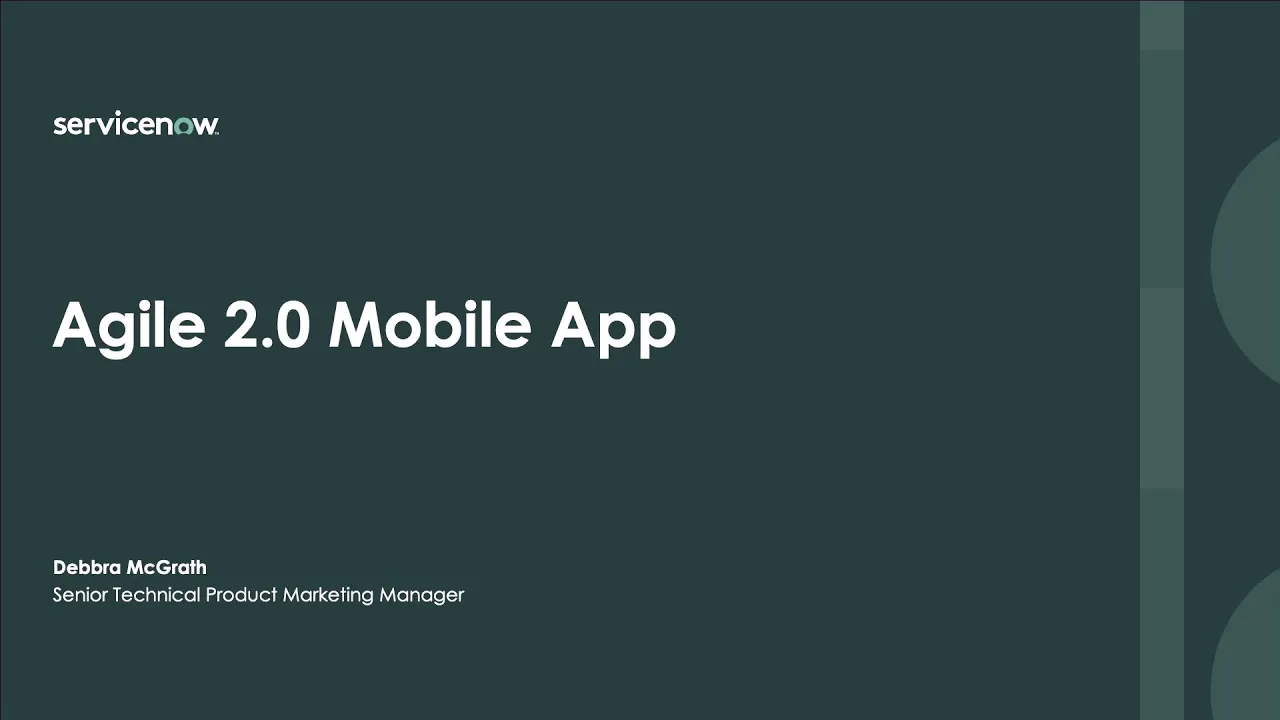 ITBM Agile 2.0 Mobile App