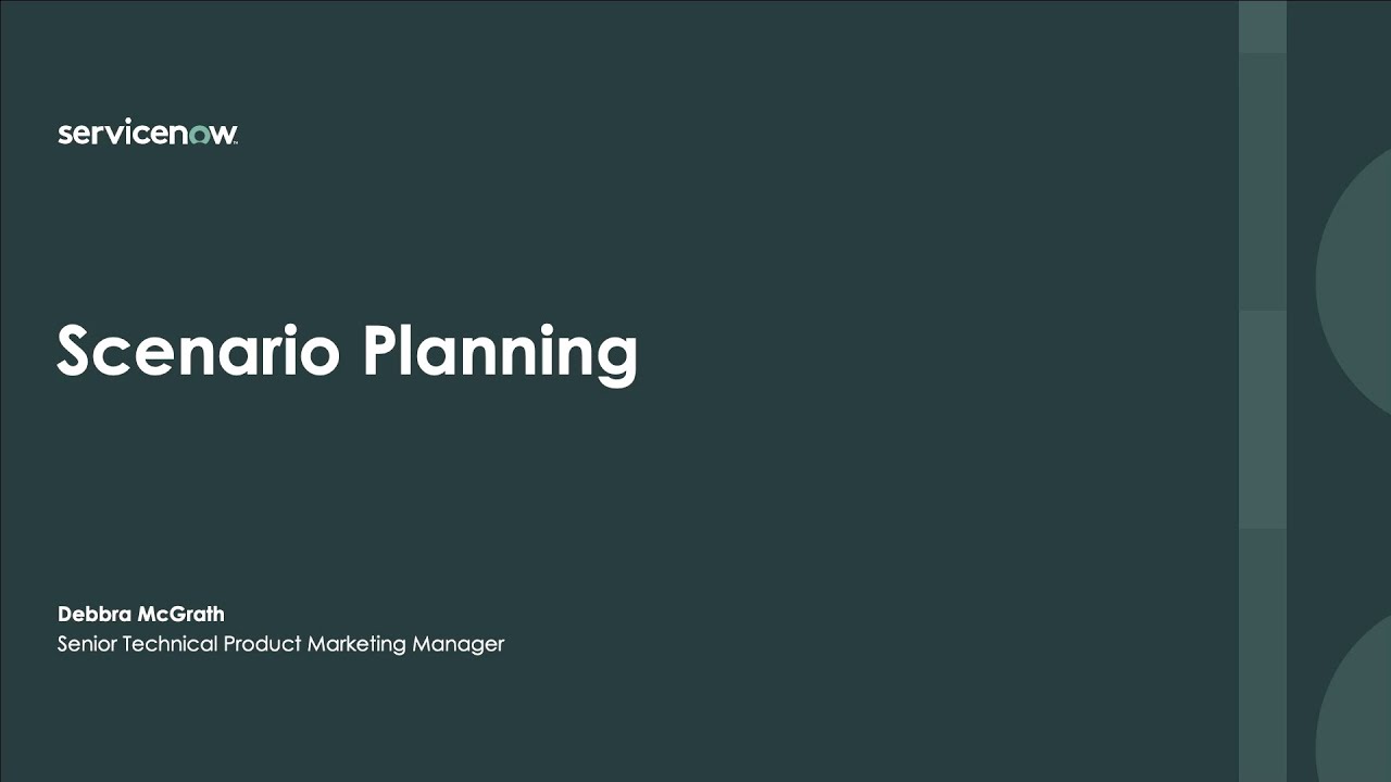 ITBM Scenario Planning