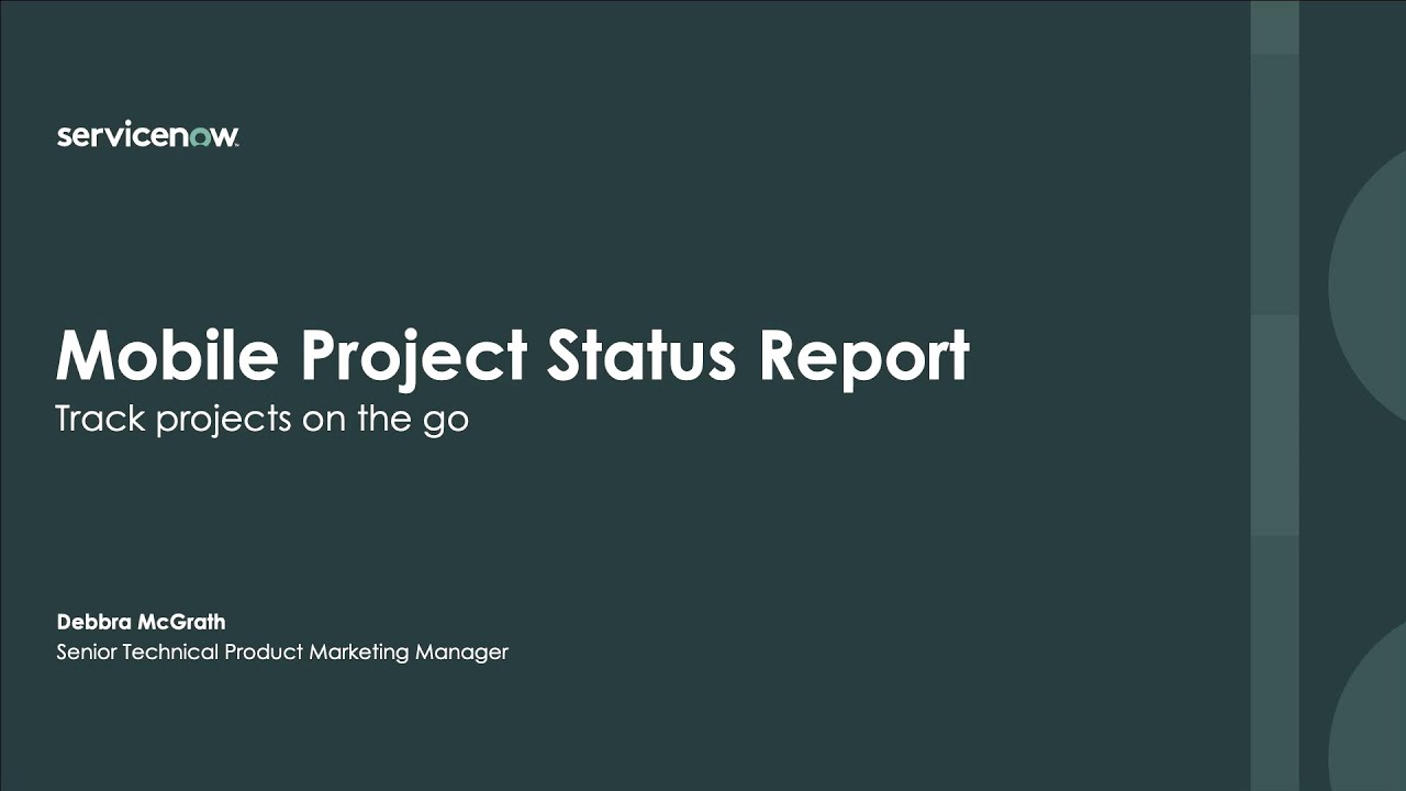 ITBM Mobile Project Status Report