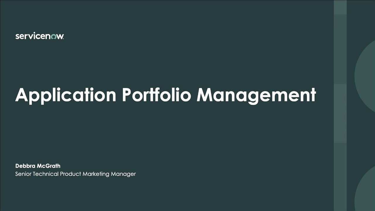ITBM Application Portfolio Management
