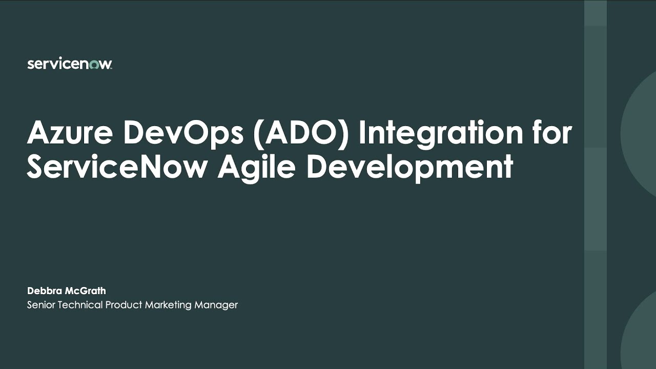 ITBM Agile Development - ADO Integration