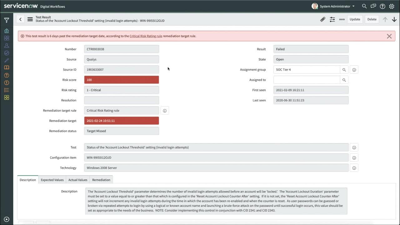 Using Configuration Compliance