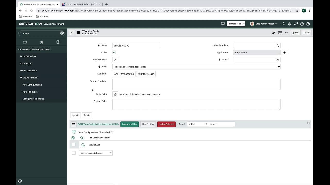 UI Builder - EVAM Data Resources