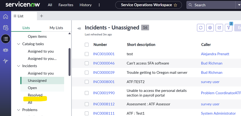UI Builder - Additional sub menu(s) in 'List Nav'