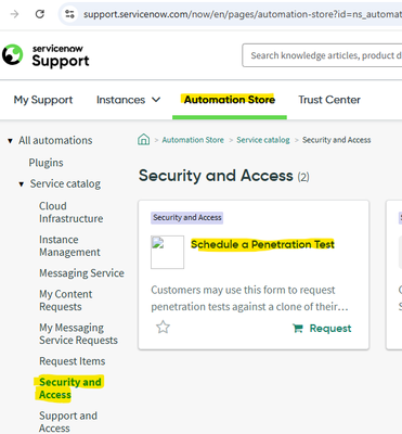 How simple it is to conduct penetration testing in ServiceNow?