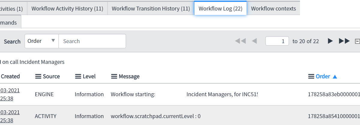 Workflow logging [workflow.info]