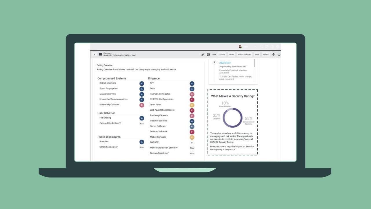 Unleash a new level of efficiency with ServiceNow Vendor Risk and BitSight