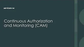 Continuous Authorization and Monitoring Overview