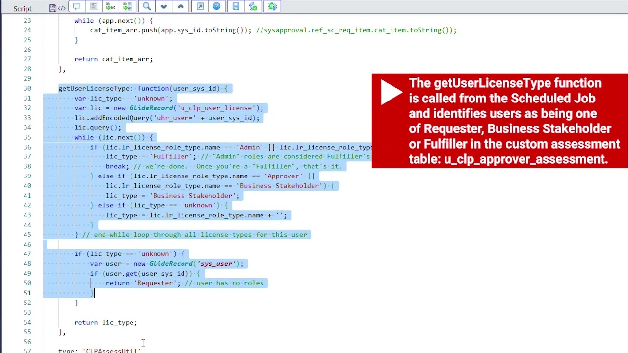 CLP ITSM Assessment Update Set