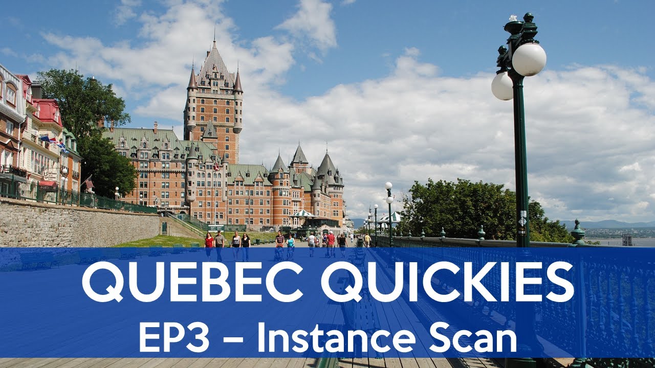 ServiceNow Quebec Quickies - Instance Scan