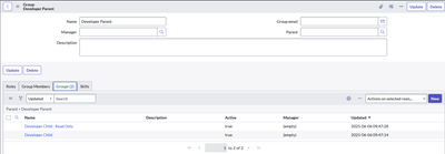 Scoped Application Read-only Access in Dev