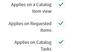 How to tell if catalog client script running on catalog item, RITM or task