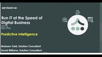 ITSM Pro Series: Predictive Intelligence 20201021 1703 1