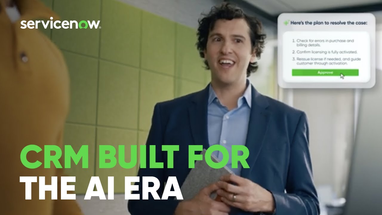 That was service then, this is ServiceNow: Customer Relationship Management built for the AI era