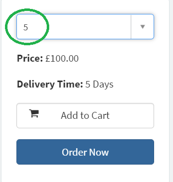 Restrict quantity per catalog item
