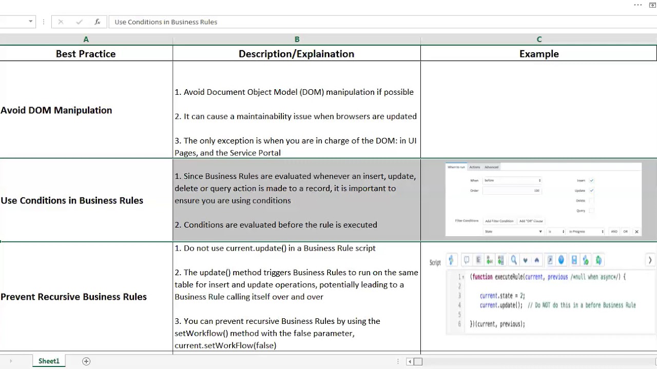 ServiceNow Scripting Best Practices - Part 4