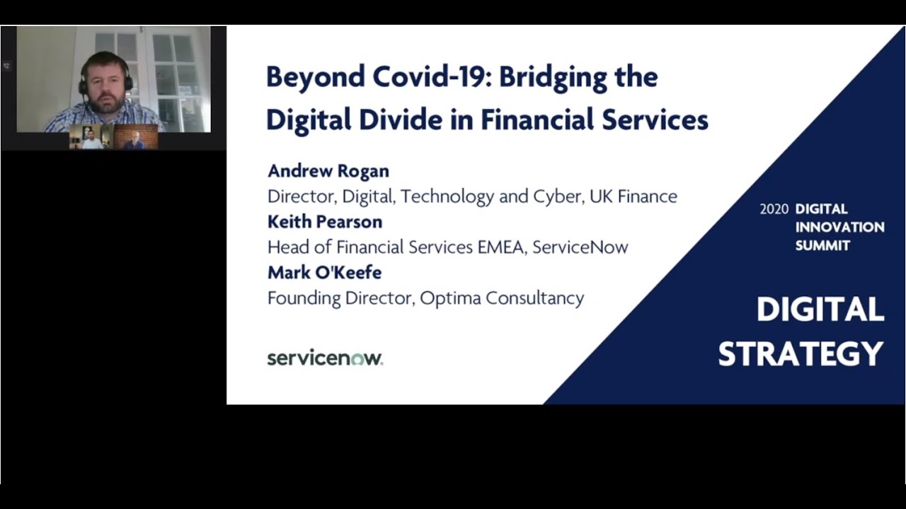 Beyond Covid 19 bridging the digital divide in Financial Services