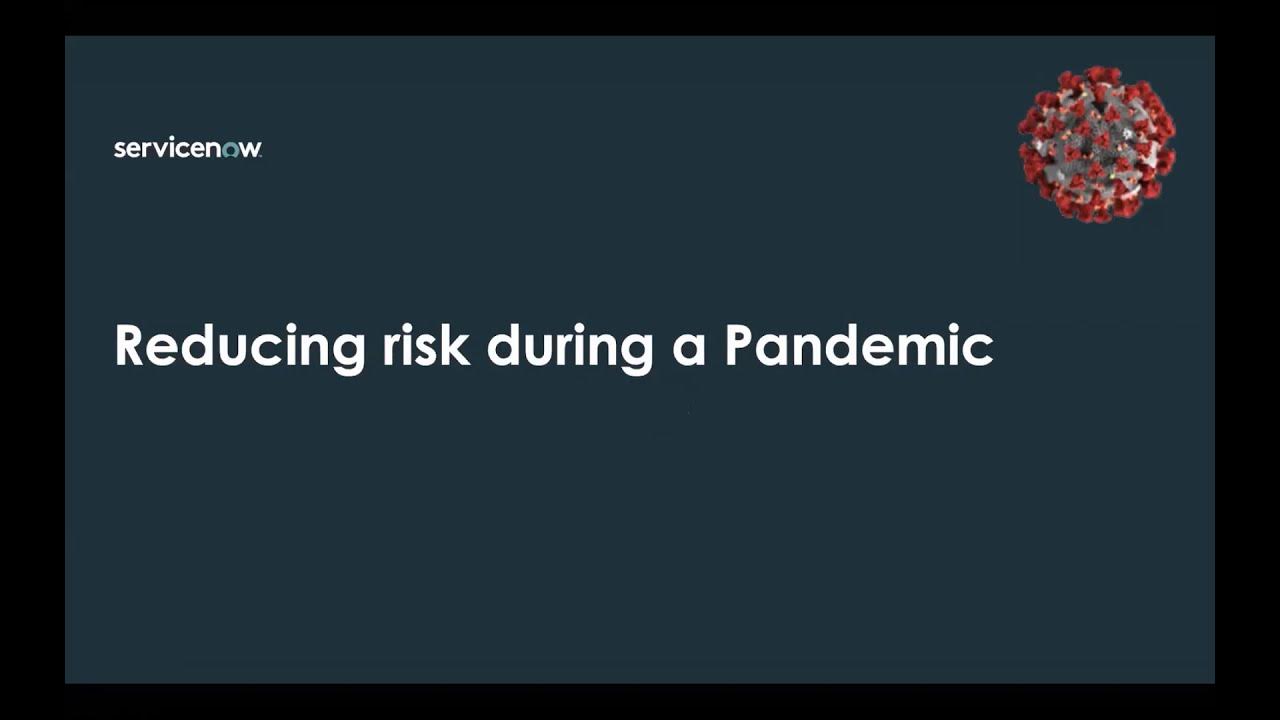 Reducing Risk During a Pandemic