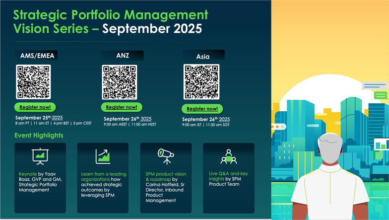 Register Today! 2025 September SPM Vision Series - CWM Roadmap, Customer Stories & much more...