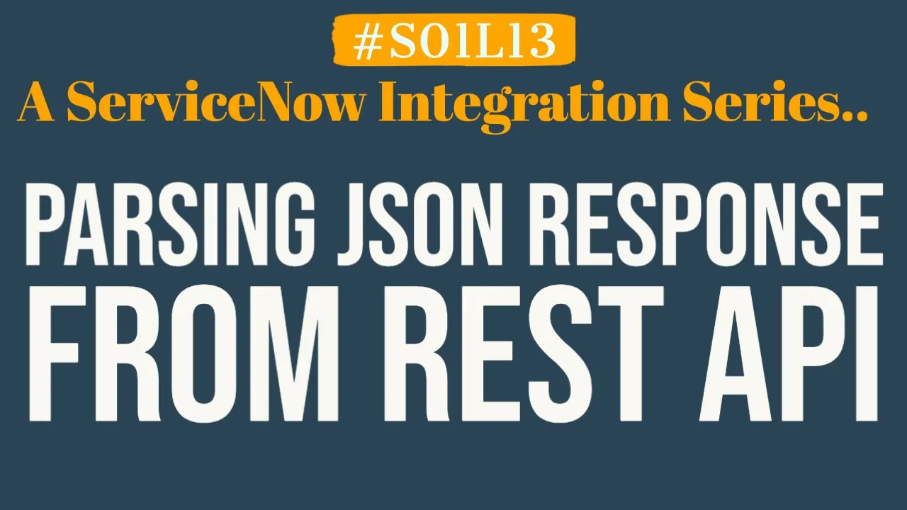 How to parse JSON response in REST API | 4MV4D | S01L13