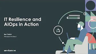 Demo - Predict failures before they happen with AIOps