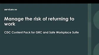Manage the risk of returning to work
