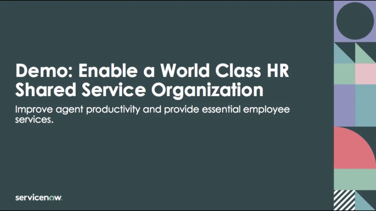 Agent Workspace for HR Service Delivery