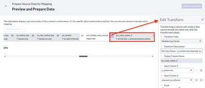 Changing target class for SCCM integration